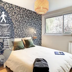 Appartement Ancely Neuf Deco Aero - Parking Gratuit - Proche Blagnac, Toulouse